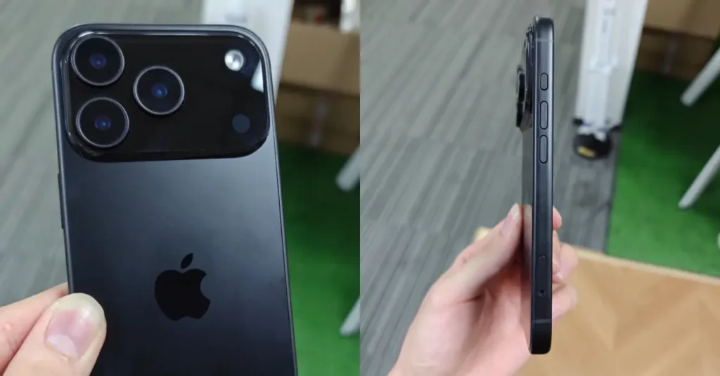iPhone 17 Pro Leak Reveals Bigger Camera, Thicker Design, and New MagSafe Case