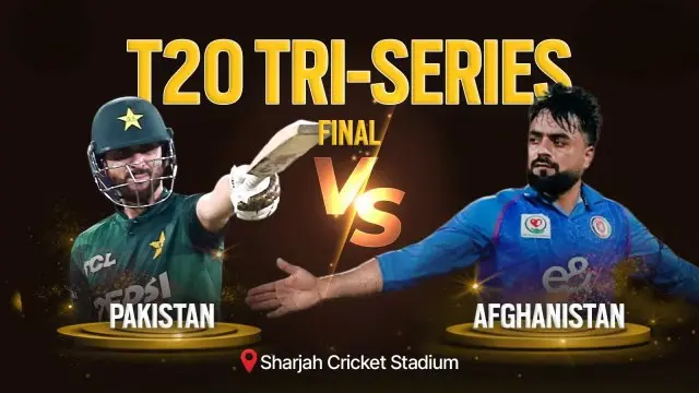 Pakistan vs Afghanistan Final T20I Live
