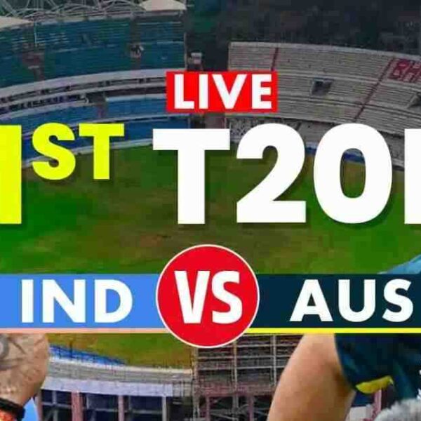 India vs Australia 1st T20I Mitchell Marsh Wins Toss, Opts to Bowl First in Canberra