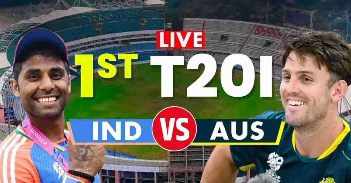 India vs Australia 1st T20I Mitchell Marsh Wins Toss, Opts to Bowl First in Canberra