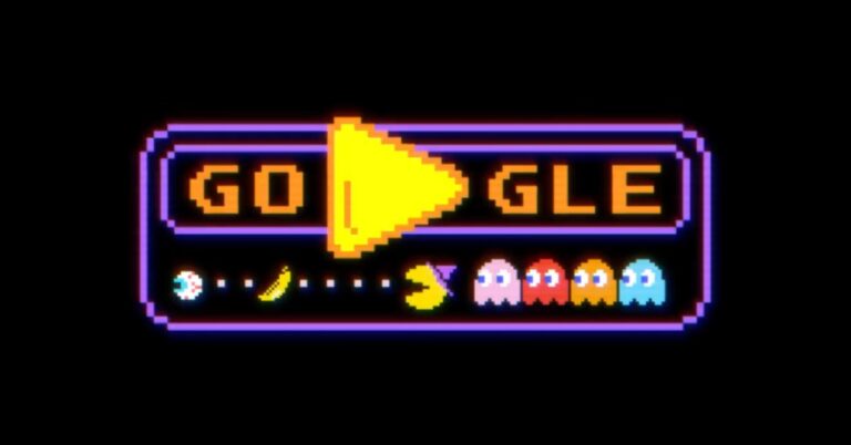 PAC-MAN Turns 45 With a Spooky Google Doodle